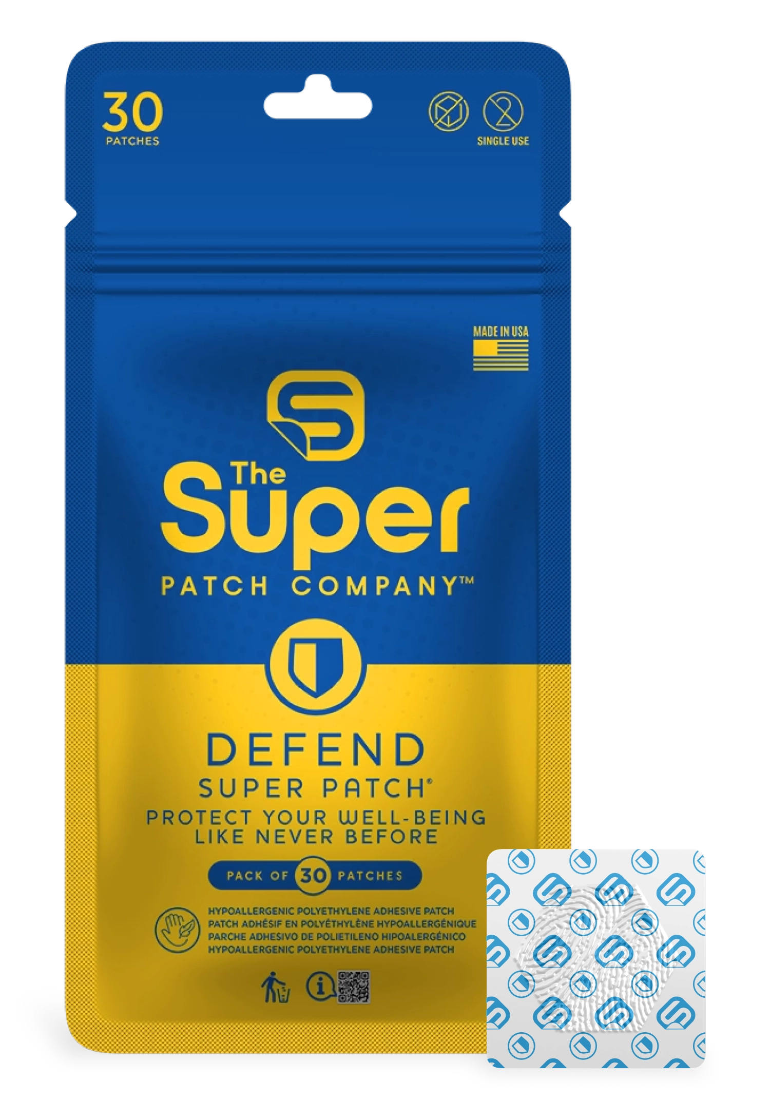 Defend Pack Label DEFEND Patch – The Super Patch Company Inc.